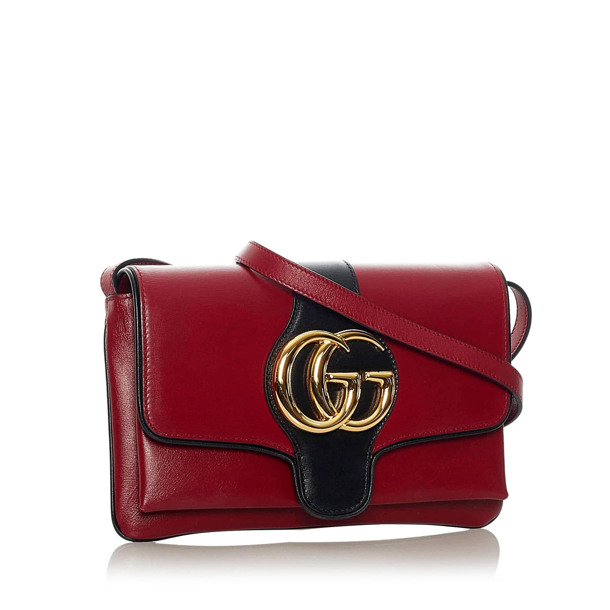 Gucci Arli Leather Crossbody Bag