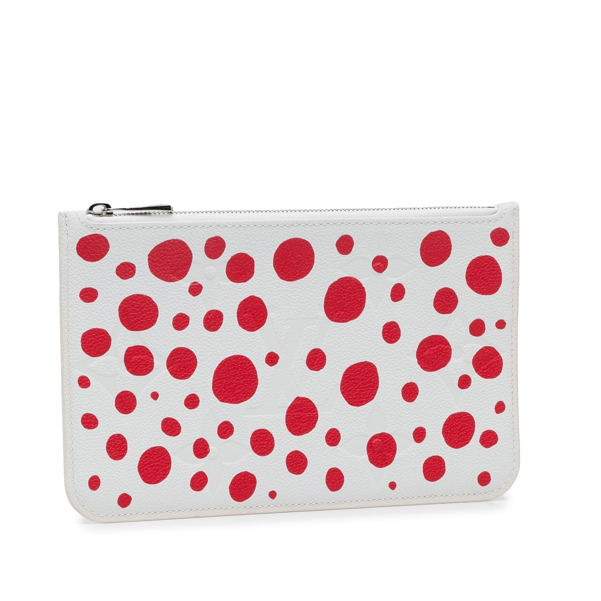 White Louis Vuitton X Yayoi Kusama Monogram Infinity Dots Neverfull…