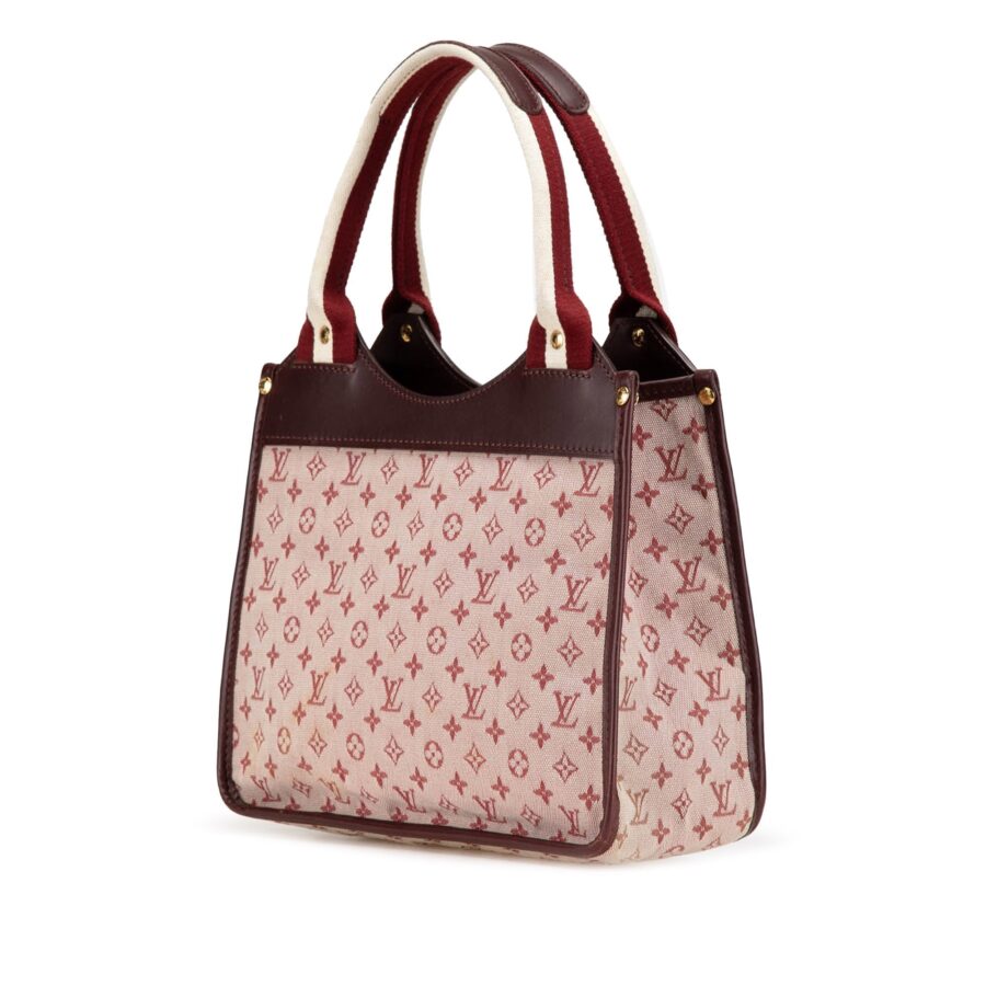 Red Louis Vuitton Monogram Mini Lin Kathleen Handbag | Studio Nafay
