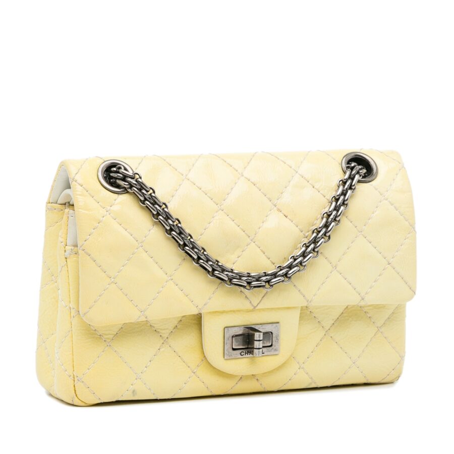 Chanel Crossbody yellow bag – front view